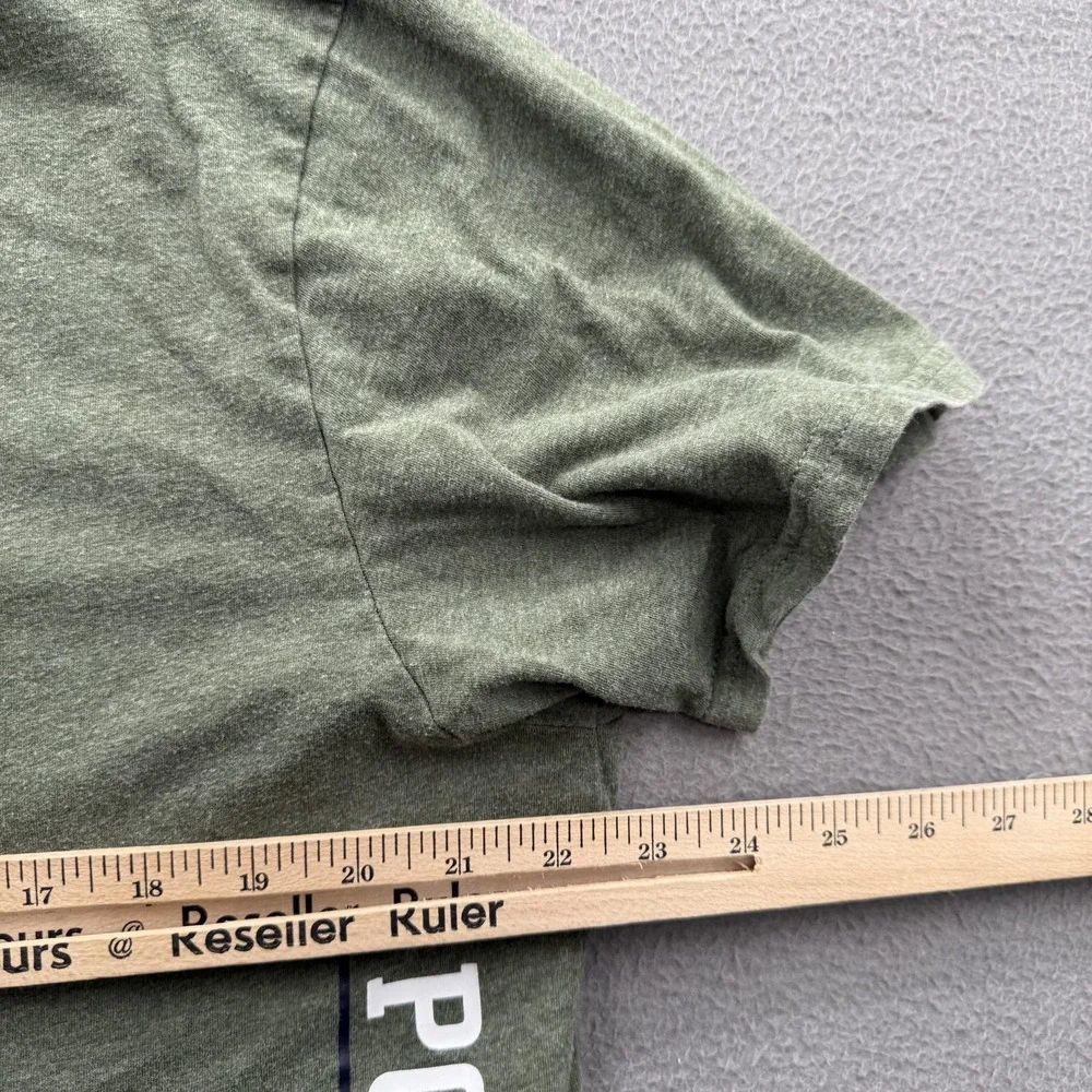 Polo Ralph Lauren Shirt Mens Large Green POLO RL-67 Logo Graphic Tee Tagless